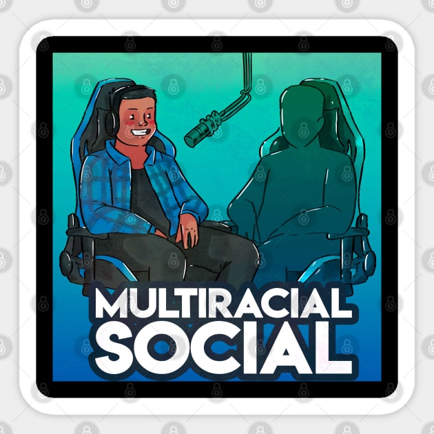 Multiracial Social Podcast Sticker by Multiracial Stories